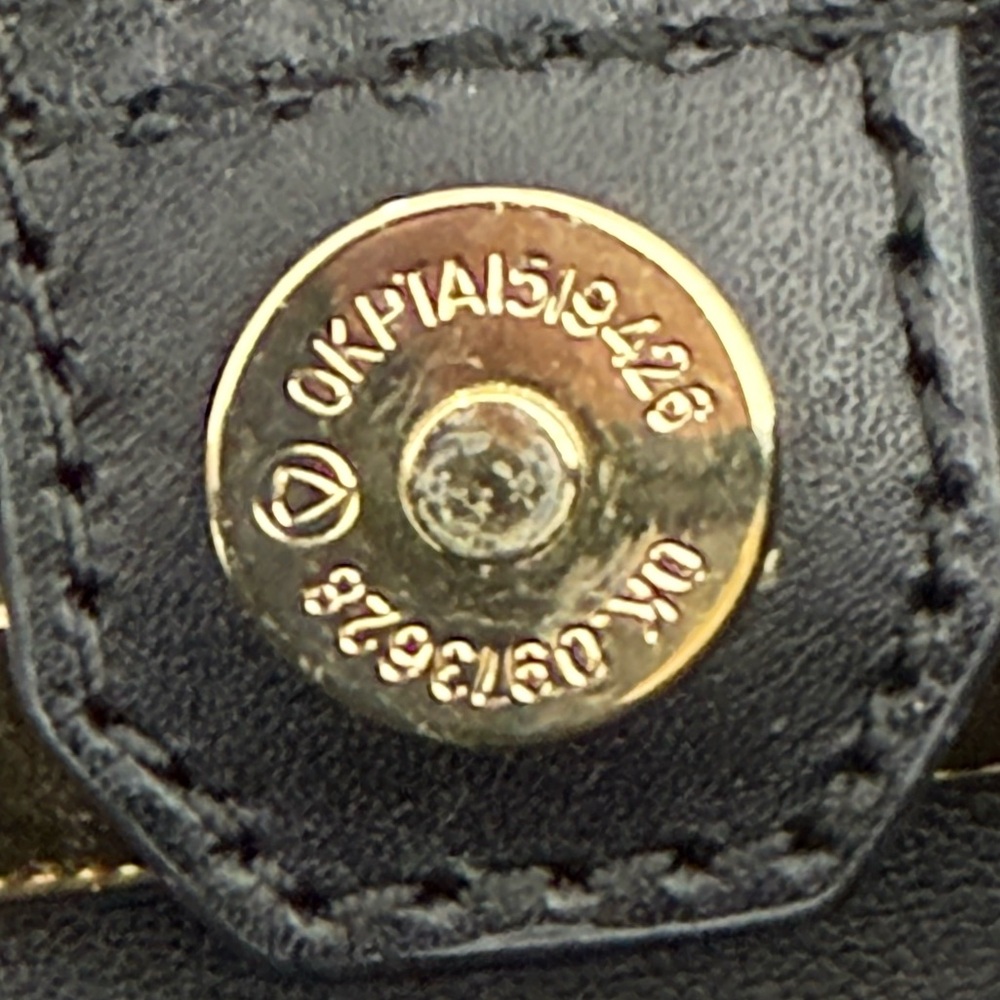 Michael Kors Mercer Gallery Medium Faux Pebble Leather Center Zip Tote Bag Black - Picture 10 of 16